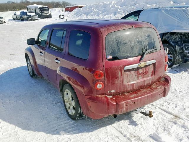 3GNDA23D56S627388 - 2006 CHEVROLET HHR LT RED photo 3