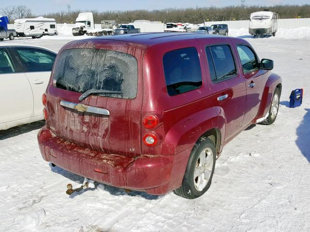 3GNDA23D56S627388 - 2006 CHEVROLET HHR LT RED photo 4