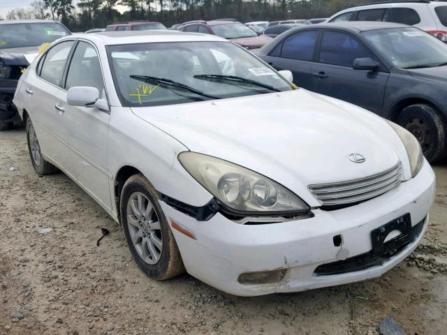 JTHBA30G045018526 - 2004 LEXUS ES 330 WHITE photo 1