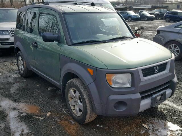 5J6YH28604L011319 - 2004 HONDA ELEMENT EX GREEN photo 1