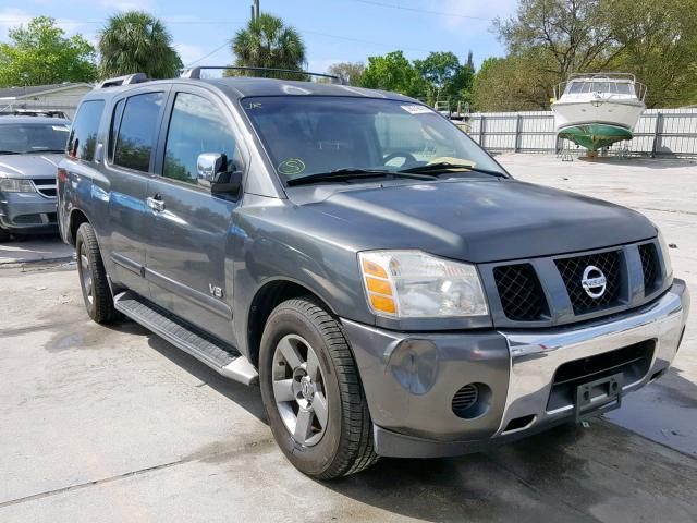 5N1AA08A45N719692 - 2005 NISSAN ARMADA SE GRAY photo 1