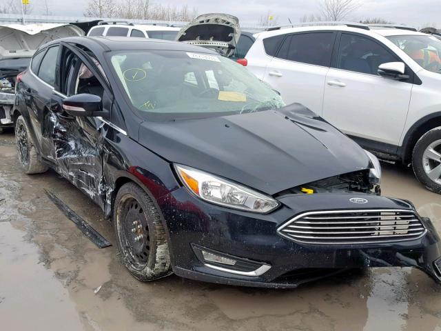 1FADP3N25JL213699 - 2018 FORD FOCUS TITA BLACK photo 1