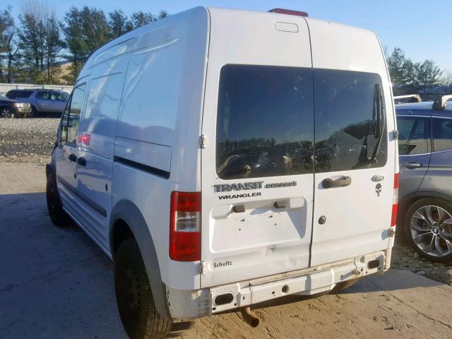 NM0LS7DNXBT056239 - 2011 FORD TRANSIT CO WHITE photo 3