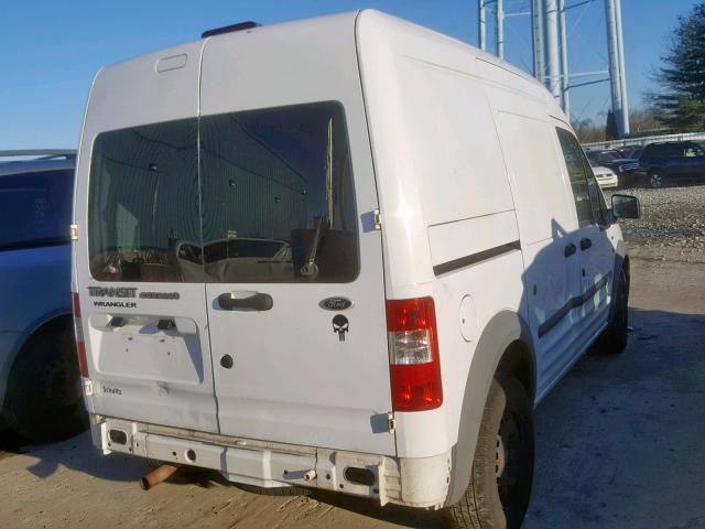 NM0LS7DNXBT056239 - 2011 FORD TRANSIT CO WHITE photo 4