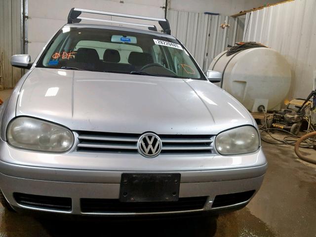 9BWDD61J814056123 - 2001 VOLKSWAGEN GTI GLS SILVER photo 9