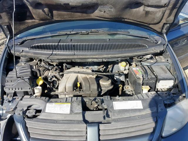 1D4GP25B06B516326 - 2006 DODGE CARAVAN SE GREEN photo 7