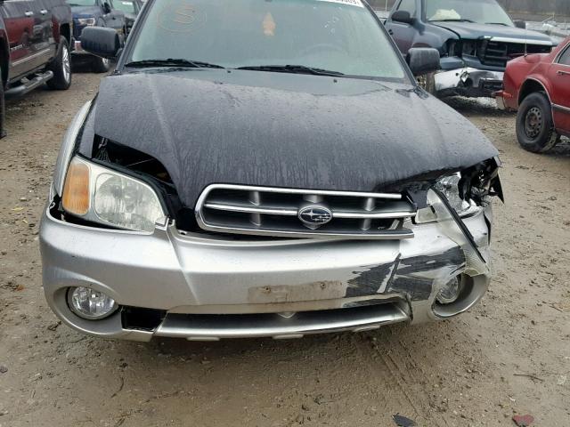 4S4BT62CX37111012 - 2003 SUBARU BAJA SPORT BLACK photo 9