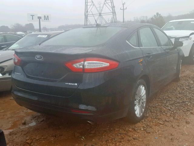 3FA6P0UU3GR178620 - 2016 FORD FUSION S H BLACK photo 4