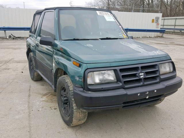 2CNBJ1861V6915230 - 1997 GEO TRACKER BLUE photo 1