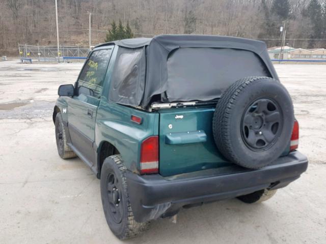 2CNBJ1861V6915230 - 1997 GEO TRACKER BLUE photo 3