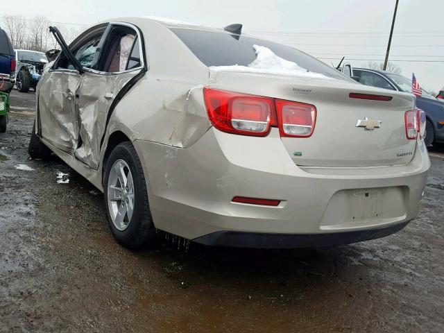 1G11B5SA3GF130260 - 2016 CHEVROLET MALIBU LIM 金色 照片 3