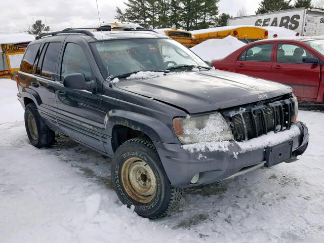 1J4GW48S64C226620 - 2004 JEEP GRAND CHER GRAY photo 1