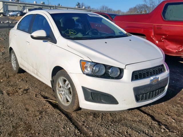 1G1JB5SH5C4218469 - 2012 CHEVROLET SONIC LS WHITE photo 1
