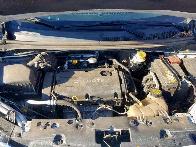 1G1JB5SH5C4218469 - 2012 CHEVROLET SONIC LS WHITE photo 7