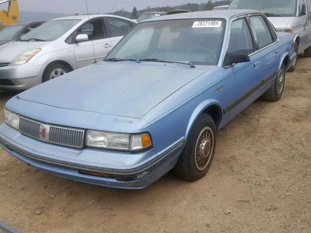 1G3AJ54N3M6347457 - 1991 OLDSMOBILE CUTLASS CI 蓝色 照片 2