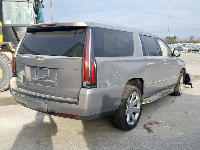 1GYS3HKJ1HR294403 - 2017 CADILLAC ESCALADE E SILVER photo 4