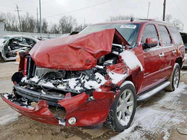 1GKS2EEF4CR167219 - 2012 GMC YUKON DENA MAROON photo 2