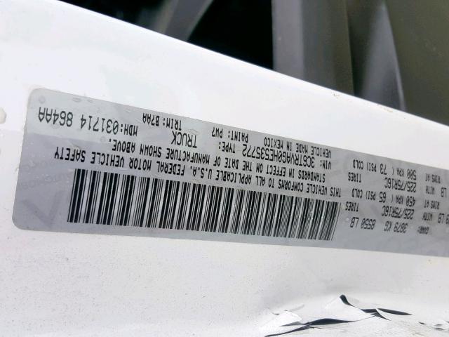 3C6TRVAG0HE535772 - 2017 RAM PROMASTER 白色 照片 10