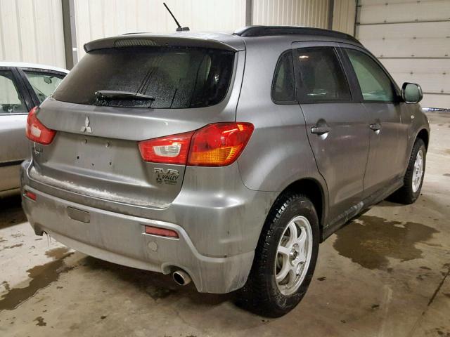 JA4AJ4AU9BZ601488 - 2011 MITSUBISHI RVR GT GRAY photo 4