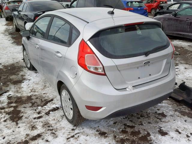 3FADP4TJ7FM145492 - 2015 FORD FIESTA S SILVER photo 3