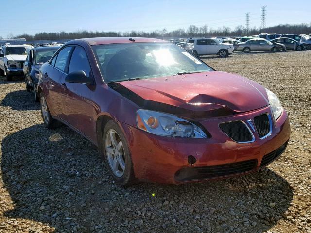 1G2ZH57N594160206 - 2009 PONTIAC G6 GT BURGUNDY photo 1