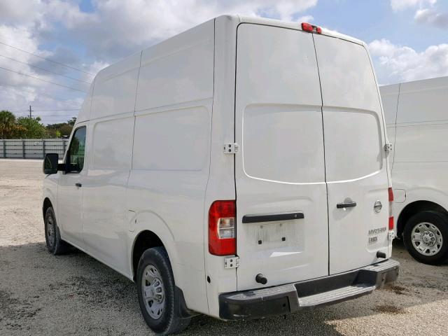 1N6BF0LXXFN807117 - 2015 NISSAN NV 2500 WHITE photo 3