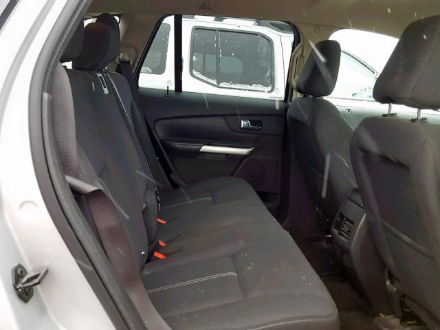 2FMDK3GC7CBA10410 - 2012 FORD EDGE SE SILVER photo 6