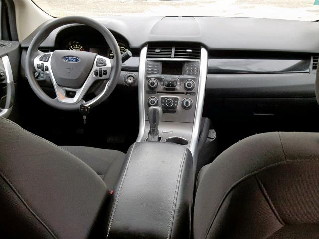 2FMDK3GC7CBA10410 - 2012 FORD EDGE SE SILVER photo 9