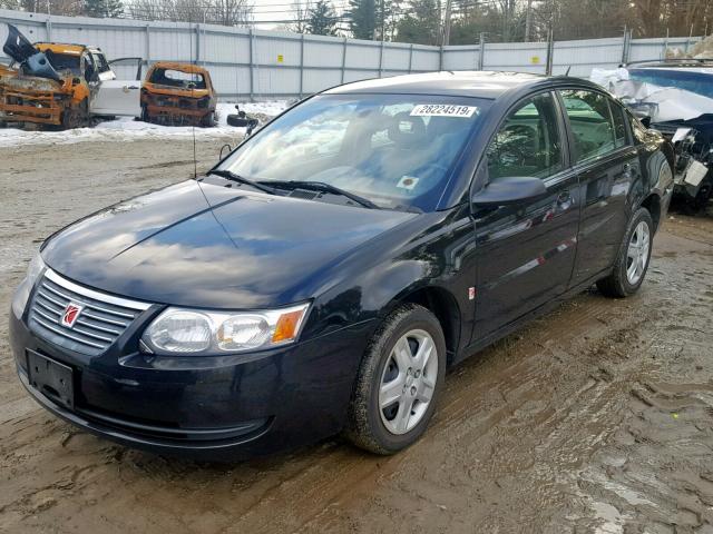 1G8AJ55F47Z208670 - 2007 SATURN ION LEVEL BLACK photo 2