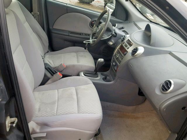 1G8AJ55F47Z208670 - 2007 SATURN ION LEVEL BLACK photo 5
