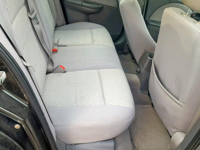 1G8AJ55F47Z208670 - 2007 SATURN ION LEVEL BLACK photo 6