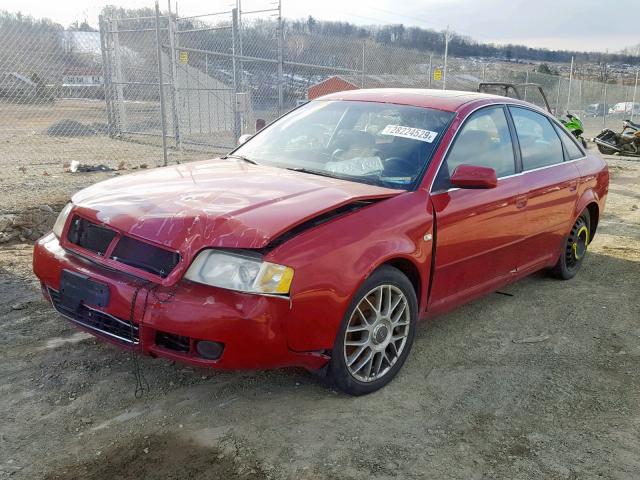 WAULD64B02N127009 - 2002 AUDI A6 2.7T QU RED photo 2