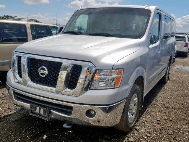 5BZAF0AA1GN850243 - 2016 NISSAN NV 3500 SILVER photo 2