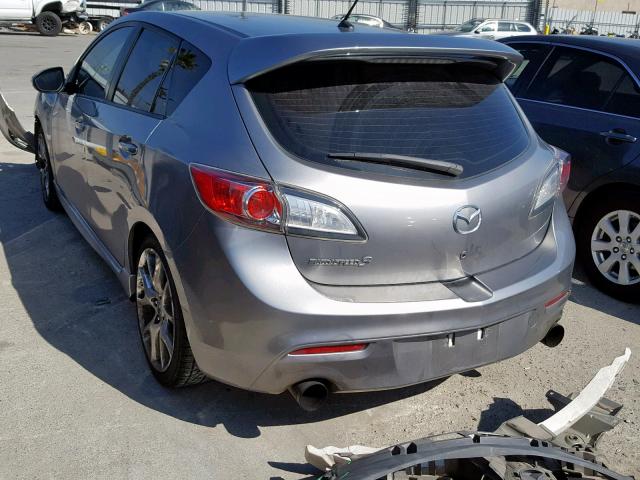 JM1BL1H3XA1238485 - 2010 MAZDA SPEED 3 银色 照片 3