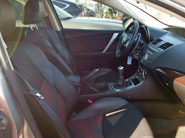 JM1BL1H3XA1238485 - 2010 MAZDA SPEED 3 银色 照片 5