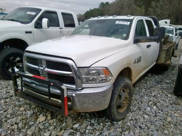 3C7WRTCLXEG120854 - 2014 RAM 3500 WHITE photo 2