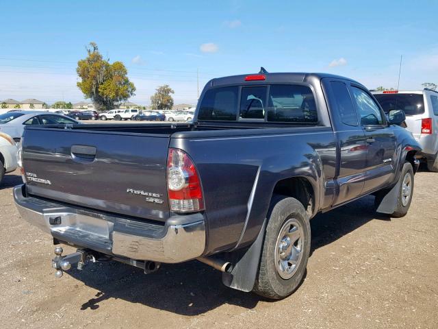 5TFTX4GN1FX038998 - 2015 TOYOTA TACOMA PRE GRAY photo 4