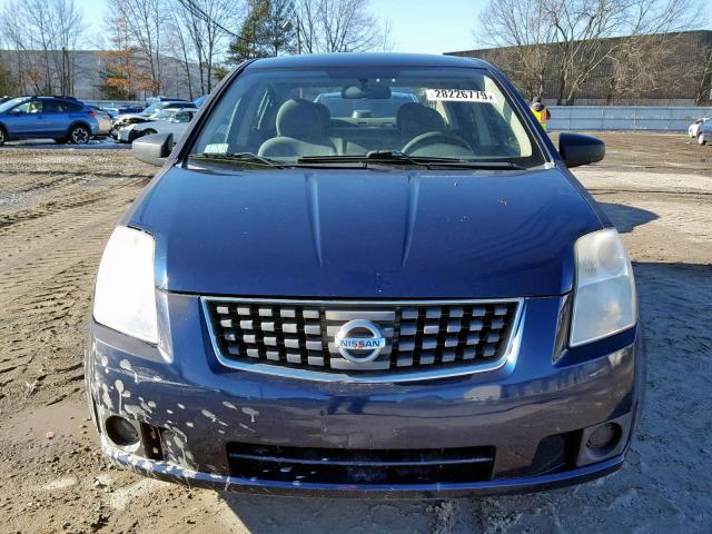 3N1AB61E97L653728 - 2007 NISSAN SENTRA 2.0 BLUE photo 9