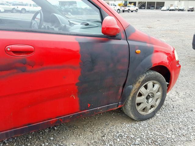 KL1TJ62664B157757 - 2004 CHEVROLET AVEO LS RED photo 9
