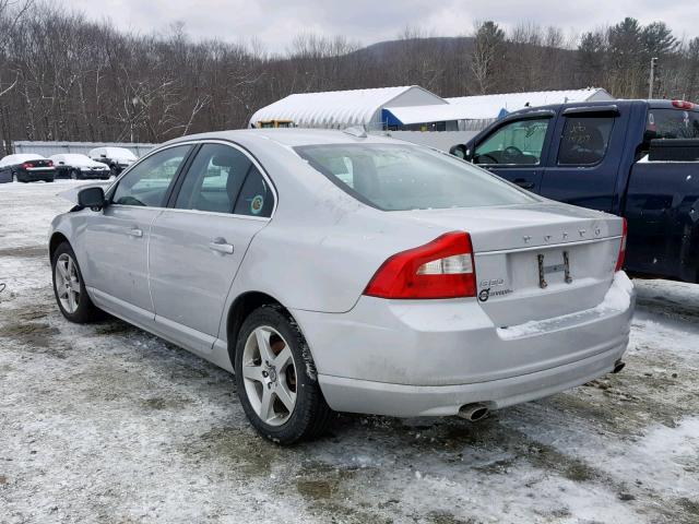 YV1AH992591090110 - 2009 VOLVO S80 T6 GRAY photo 3