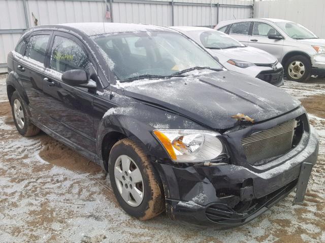 1B3HB28BX8D559138 - 2008 DODGE CALIBER BLACK photo 1