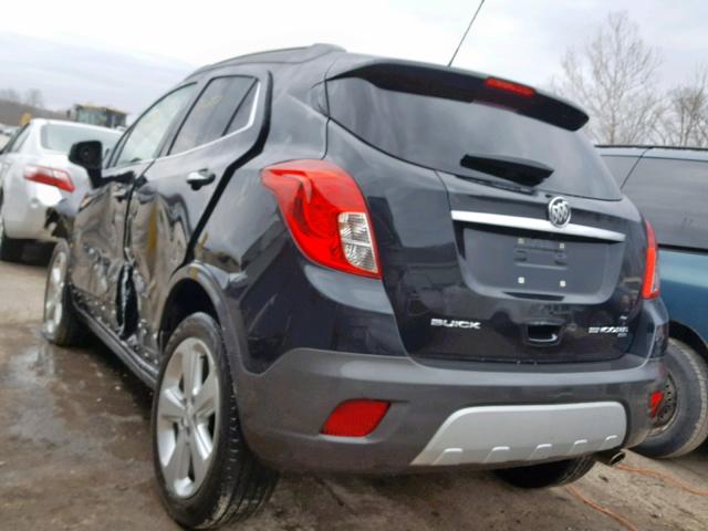 KL4CJESB0GB732160 - 2016 BUICK ENCORE CHARCOAL photo 3