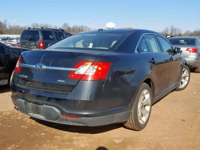 1FAHP2EW5BG146501 - 2011 FORD TAURUS SEL BLACK photo 4