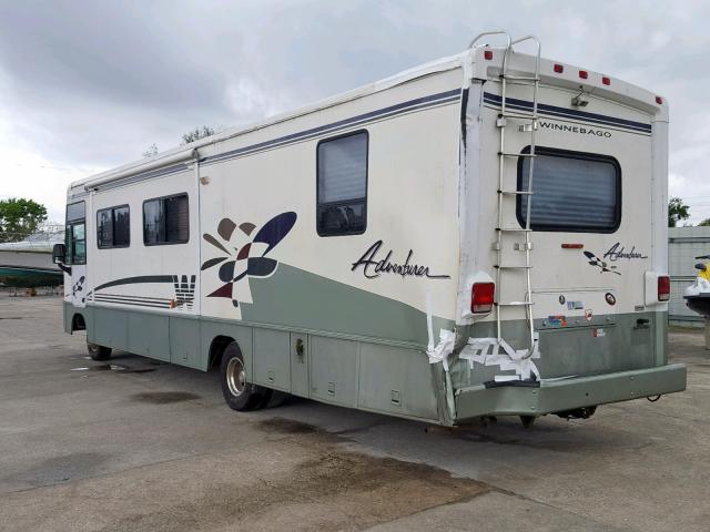 3FCMF53G6VJA27490 - 1998 WINNEBAGO ADVENTURER WHITE photo 3