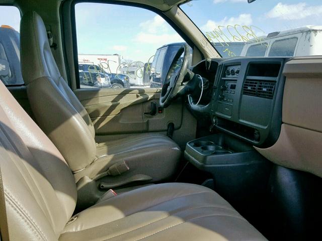 1GNFG15T671156862 - 2007 CHEVROLET EXPRESS G1 GREEN photo 5