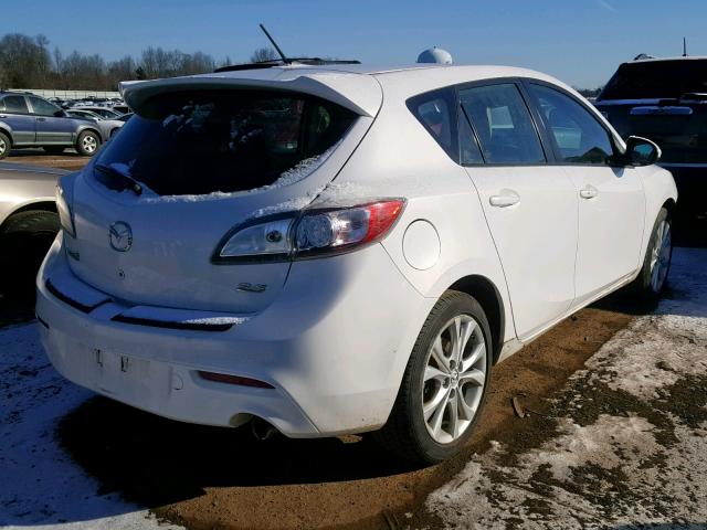 JM1BL1H63A1341516 - 2010 MAZDA 3 S WHITE photo 4