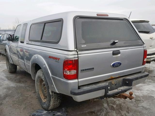 1FTZR45E59PA51863 - 2009 FORD RANGER SUP SILVER photo 3