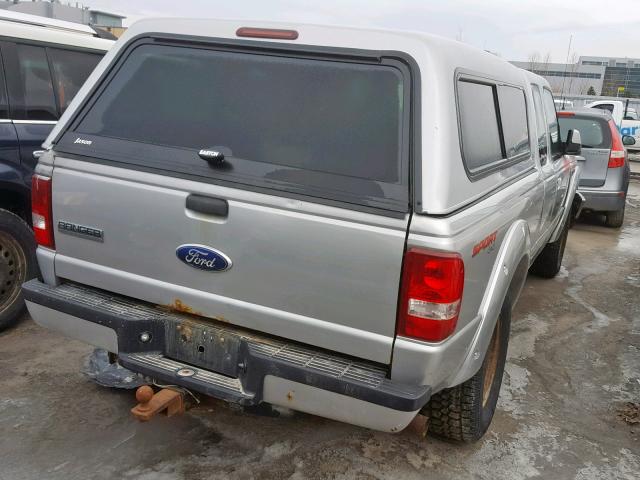 1FTZR45E59PA51863 - 2009 FORD RANGER SUP SILVER photo 4