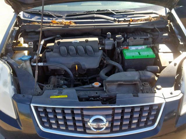 3N1AB61E57L669473 - 2007 NISSAN SENTRA 2.0 BLACK photo 7