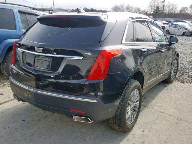 1GYKNBRS1HZ311674 - 2017 CADILLAC XT5 LUXURY BLACK photo 4